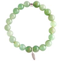 Live Light Green Aventurine Bracelet